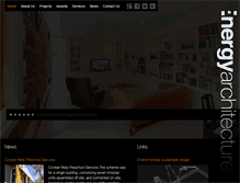 Tablet Screenshot of energyarchitecture.com.au
